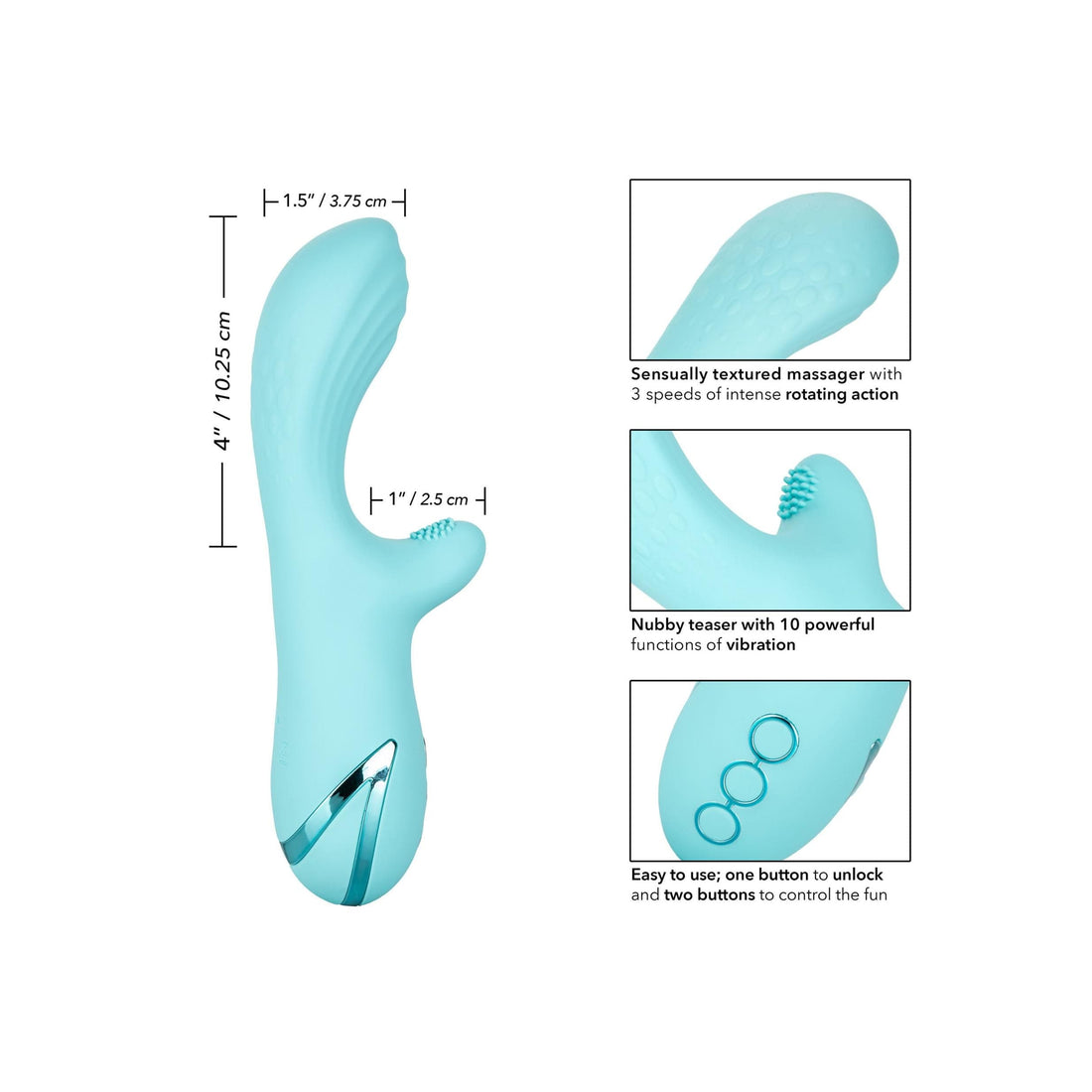 Vibrador recarregável USB Catalina Climaxer