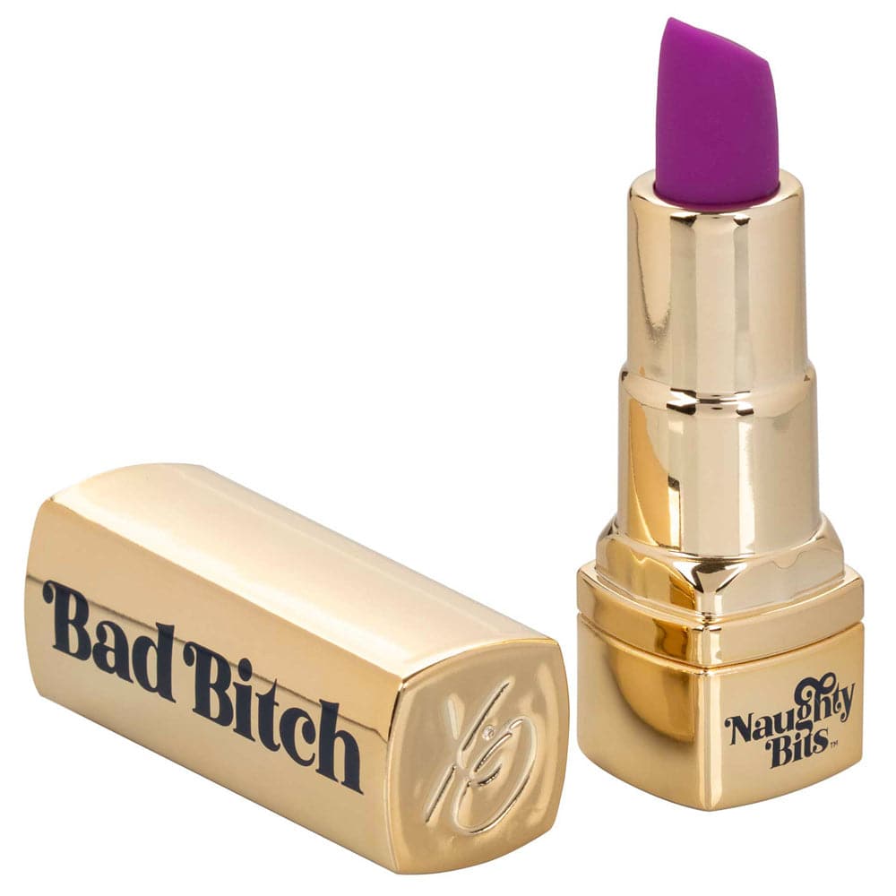 Naughty Bits Bad Bitch Vibrador de batom recarregável