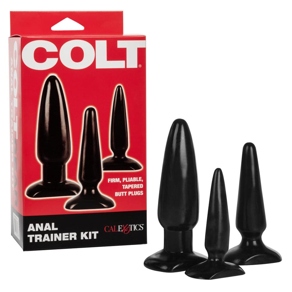 Kit de treinamento anal COLT Butt Plugs