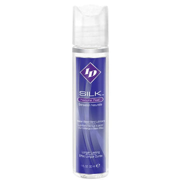 ID Silk Natural Feel Water Based Lubricant 1floz-30mls