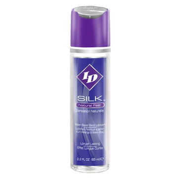 Lubricante a base de agua ID Silk Natural Feel, 2,2 onzas líquidas, 65 ml