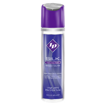 Lubricante a base de agua ID Silk Natural Feel, 8,5 onzas líquidas, 250 ml