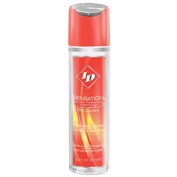 Lubricante líquido calentador ID Sensation de 2,2 oz