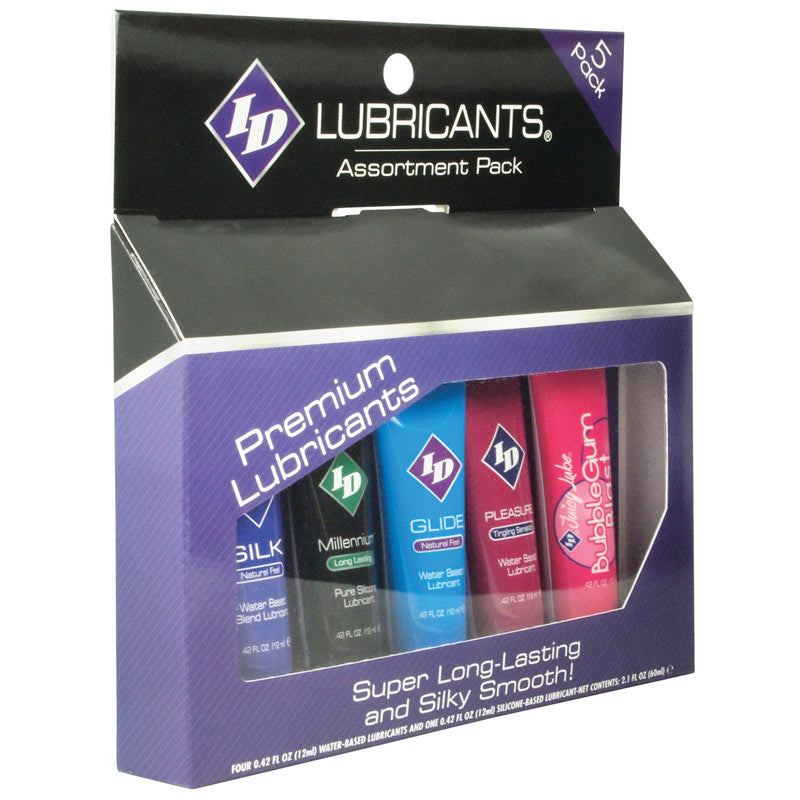 Lubricantes ID Sensual, paquete de 5
