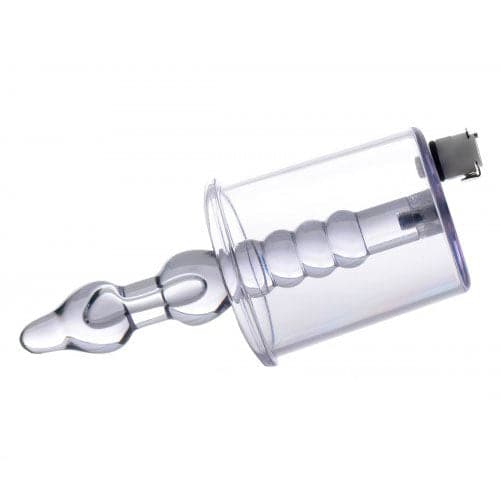Aspirador anal XR Rosebud con varilla con cuentas