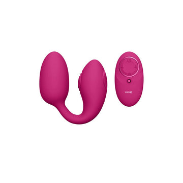 Vive Aika Pulse Wave e Vibrating Love Egg Rosa