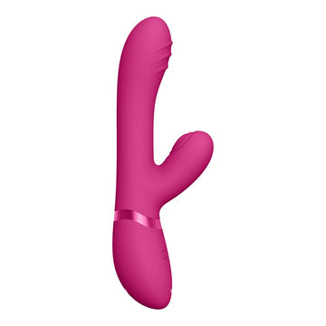 Vive Tani Finger Motion com vibrador de onda de pulso rosa