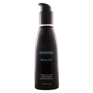 Lubricante a base de agua sin fragancia Wicked Aqua, 120 ml